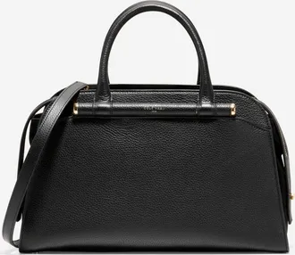 Cole Haan Womens Catherine Medium Satchel - Black