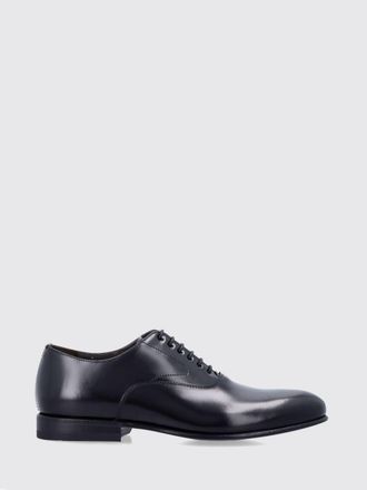 Green George Brogue Shoes Men color Black