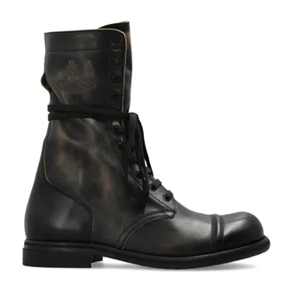 Vivienne Westwood Heren, Schoenen, Zwart, Maat: 42 EU Leer