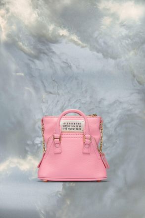 Maison Margiela Pink Fibres Crossbody Womens Bag