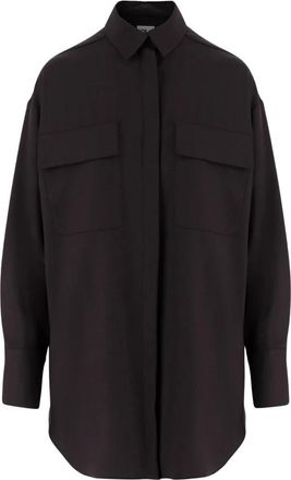 Ql2 Quelledue Shirts - Dames - Overhemden - Paars - XS - Overhemden