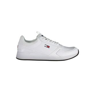 Tommy Hilfiger Mens Jeans Trainers Em0em00346 White - Size EU 46