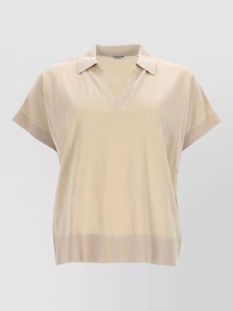 Aspesi polo collar knit shirt short sleeves
