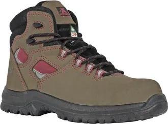 Moxie Trades Moxie Olive Lacy Womens Composite Toe Work Boot in Brown at Nordstrom, Size 9.5