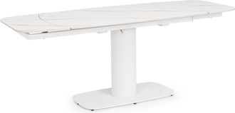 BIZZOTTO Mesa extensible JEREMIAS 140-200X80 BLANCO
