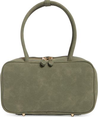 Urban Expression Faux Suede Shoulder Bag in Sage at Nordstrom Rack