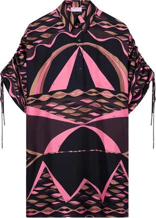 Pucci Dune-print Silk Kaftan