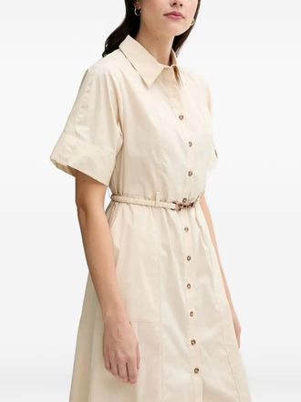 Pedro del Hierro Chemisier con cintura - Toni neutri