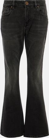 Balmain Western low-rise bootcut jeans