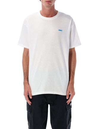 Obey Gehorchen T -Shirts und Polos weiß