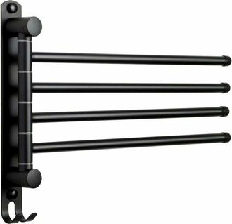 OEM Toallero De Ba&ntilde;o Con 4 Barras Giratorias De 180&deg; En Acero Inoxidable Sus304, Soporte Para Toallas De 35 Cm, Toallero De Pared Para Ba&ntilde;o O Fregadero De