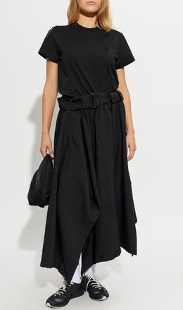 Yohji Yamamoto Cotton T-shirt, Womens, Black