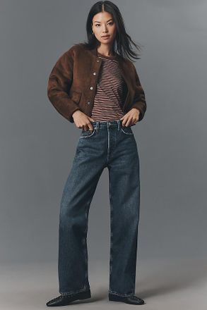 A Gold E Arc High-Rise Taper Jeans