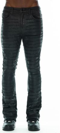 HVMAN Belted Punk Stretch Super Skinny Jeans in Coated at Nordstrom Rack, Size 30