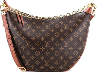Louis Vuitton Loop Reverse Monogram Canvas hobo bag - Bruin