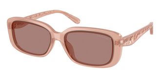 Coach HC8444D CBY86 Asian Fit 591473 Womens Sunglasses Pink Size 57