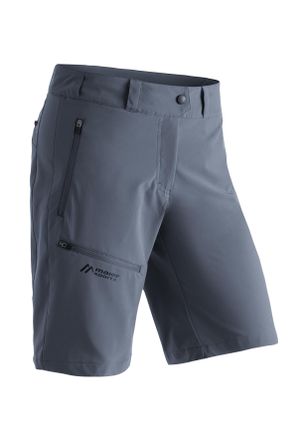 Maier Sports Funktionsshorts MAIER SPORTS Latit Short W, Damen, Gr. 36, Normalgr&ouml;ssen, grau, 88% Polyester (Recycelt), 12% Elasthan, Hosen Funktionsshorts, Nachhal