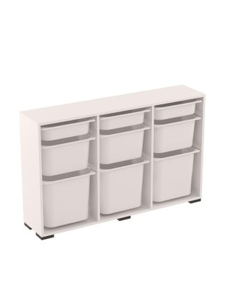 Asir Group LLC Armario De Almacenamiento Multiusos Cabinet Blanco