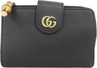 Gucci Black Leather Wallet (Bi-Fold) (Pre-Owned)