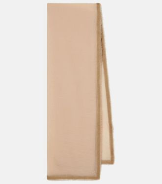 The Row Cashmere and wool scarf
