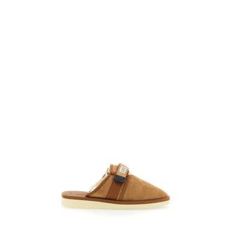 Suicoke Dames, Schoenen, Beige, Maat: 42 EU Leer