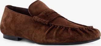 Alohas Womens Loafers Aven Suede Brown