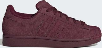 adidas Originals Superstar ii scarpe in bordeaux / bordeaux / bianco sporco-Rosso