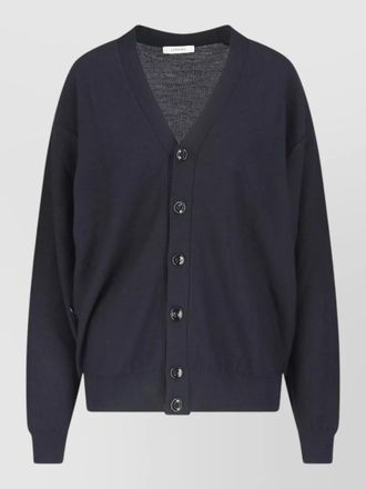 Christophe Lemaire long sleeve v neck knit top