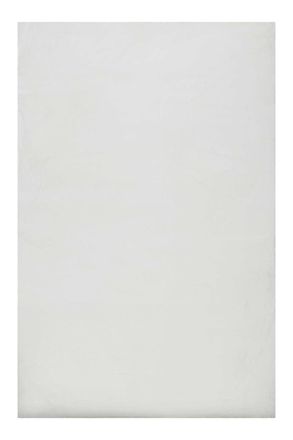 Wecon Home Alfombra efecto piel de conejo beige para sal&oacute;n, dormitorio 130x190