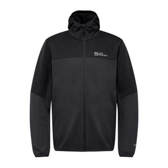 Jack Wolfskin Heren, Sport, Zwart, Maat: 2XL Wol