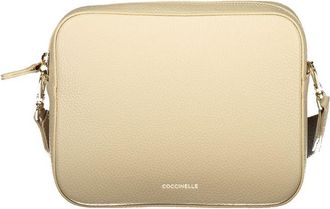 Coccinelle Beige Leather Womens Handbag