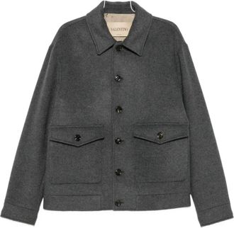 Valentino Hombre, Chaquetas, Gris, Talla: S