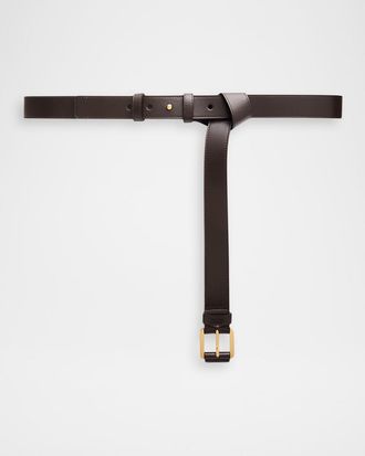 Michael Kors Jodi Leather Trouser Belt