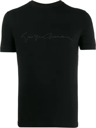 Giorgio Armani Black Logo T-Shirt