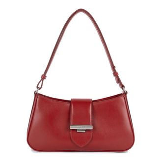 Lancaster Shoulder Bags, female, Red, Size: ONE SIZE Zipp&eacute; M Paris Ily Crossbody Bag