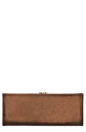 Nina Tierney Clutch in Bronze at Nordstrom