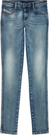 Diesel 2015 Babhila 0PFAW skinny jeans - women - Cotton/Elastane - 24/32 - Blue