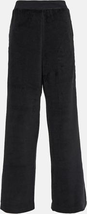 Polo Ralph Lauren Wide-leg velvet jersey sweatpants