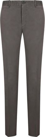 Incotex Slim Fit Chino Broeken - Heren - Chinos - Bruin - 2XL - Leer - Broeken