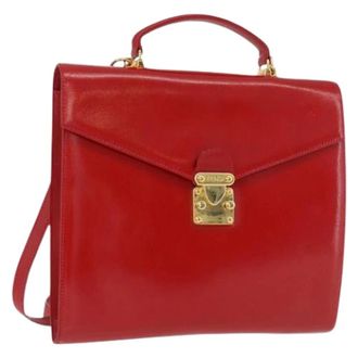 Fendi Pre-owned Backpacks, female, Red, Size: ONE SIZE Pre-owned Vintage Backpack