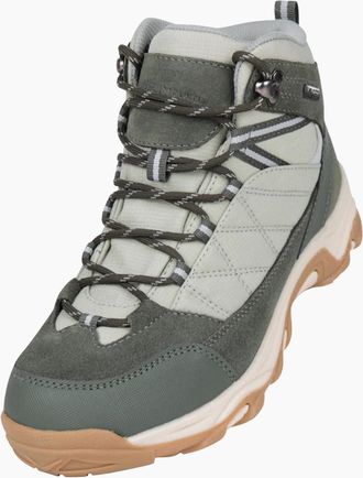 Mountain Warehouse Womens Mountain Warehouse Womens/Ladies Rapid Suede Waterproof Walking Boots - Green - Size: 6
