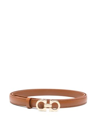 Ferragamo gancini belt - Brown