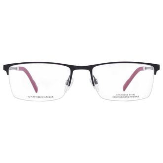 Tommy Hilfiger Demo Rectangular Mens Eyeglasses TH 1830 0003 56