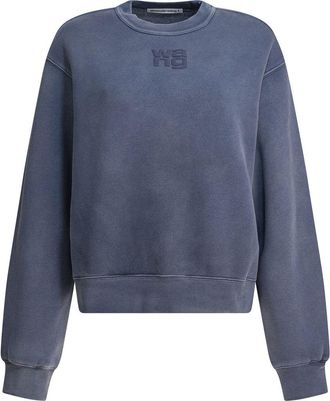 Alexander Wang Sweatshirt With Puff Paint Logo