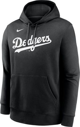 Nike Shohei Ohtani Los Angeles Dodgers Club Nike Mens MLB Pullover Hoodie in Black | NKDK00ALD9-6UX
