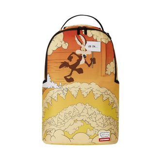 Sprayground Backpacks, male, Multicolor, Size: ONE SIZE Looney Tunes Coyote Cliff Fall Dlxr Backpack