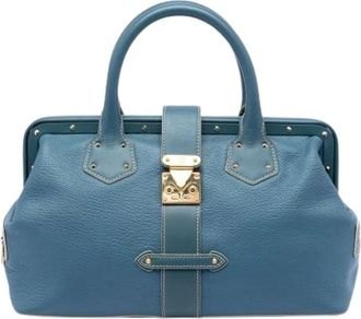 Louis Vuitton Pre-owned Handbags, female, Blue, Size: ONE SIZE Pre-owned LIngenieux PM