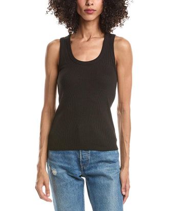 Theory Scoop Neck Rib Tank Top
