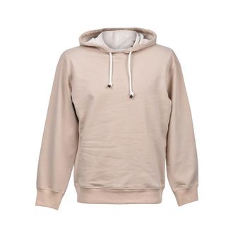 Brunello Cucinelli MenS Clay Cotton Hoodie Sweatshirt, Size XXL
