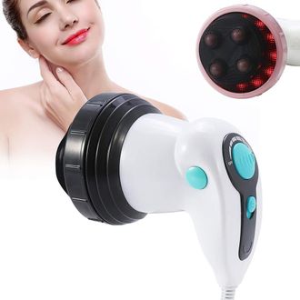 Trade Shop Trade Shop - Masajeador De Cuerpo Adelgazante Anti-celulitis Masajeador De Infrarrojo Quemado El&eacute;ctrico